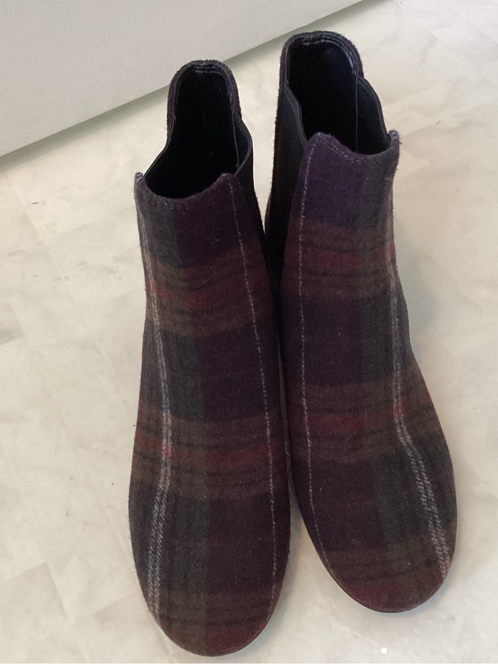 Coach plaid boots - Picture 2 of 10